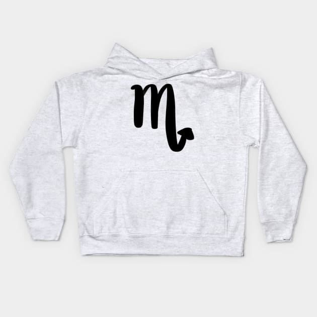 Scorpio Kids Hoodie by notastranger